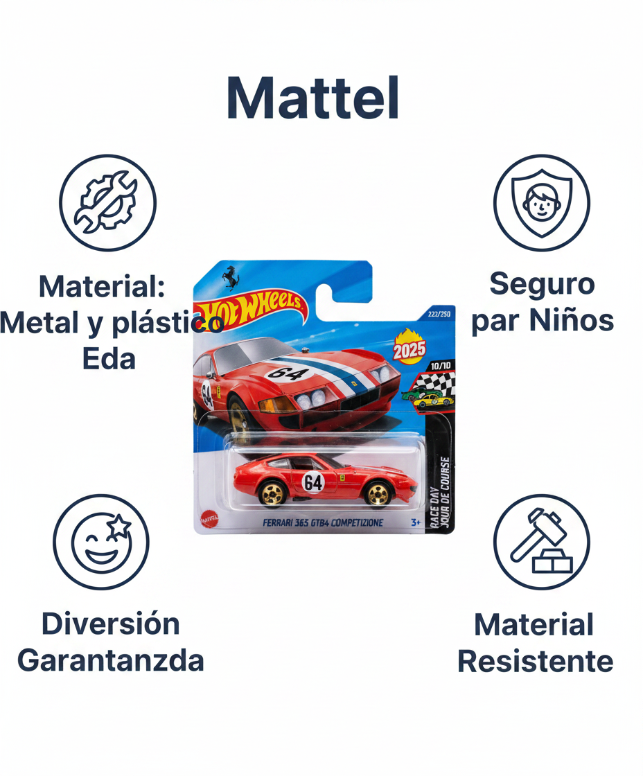Hot Wheels — Ferrari 365 GTB4 Competizione