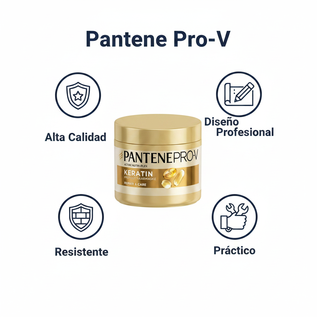 Mascarilla Capilar Pantene Pro-V Keratin Repair