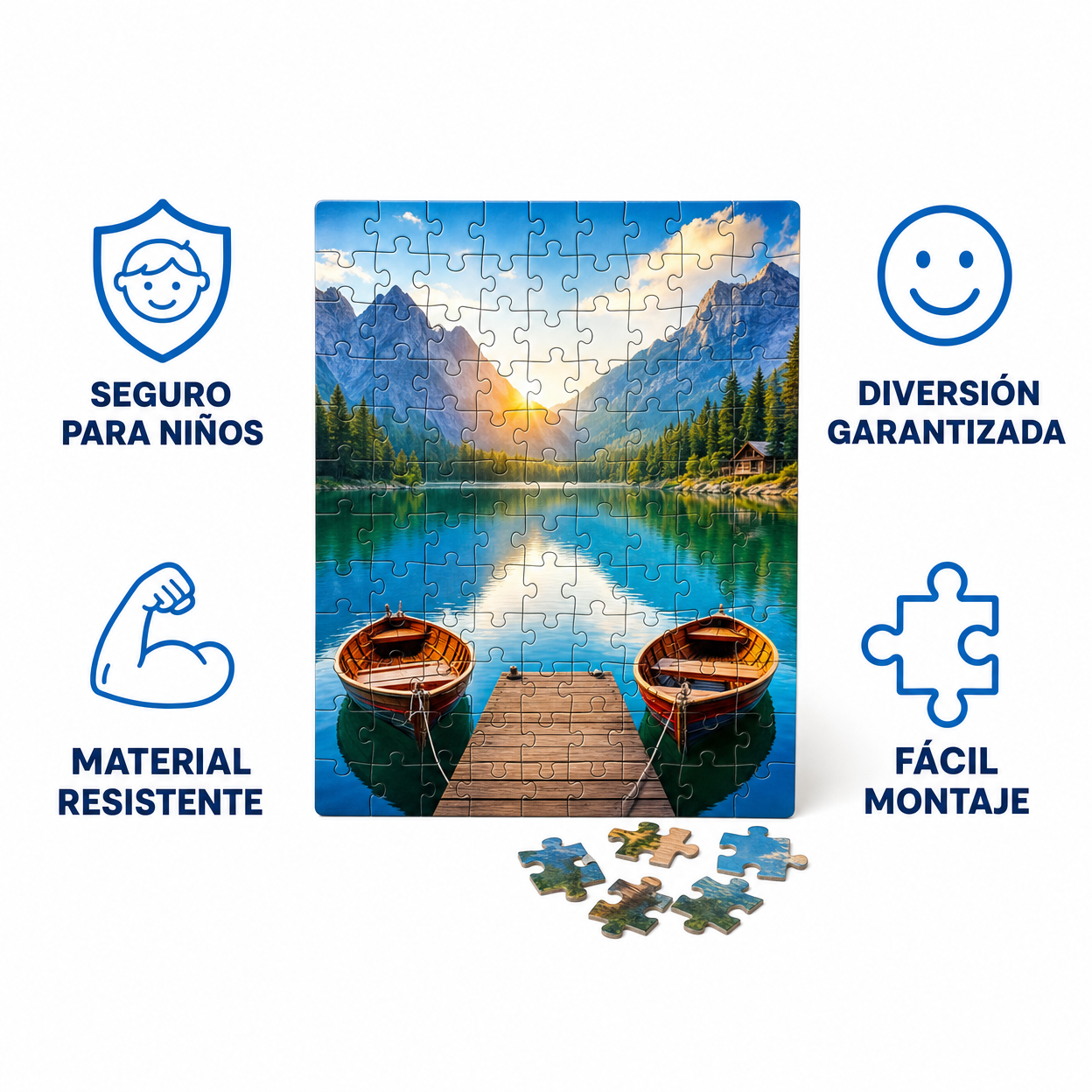 Puzzle Magnético Disney Blancanieves — 60 Piezas