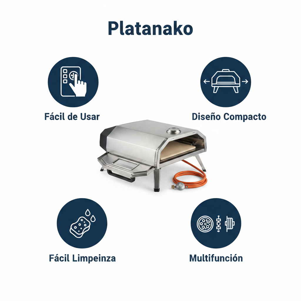 Horno Pizza Gas Grill Meister Milano