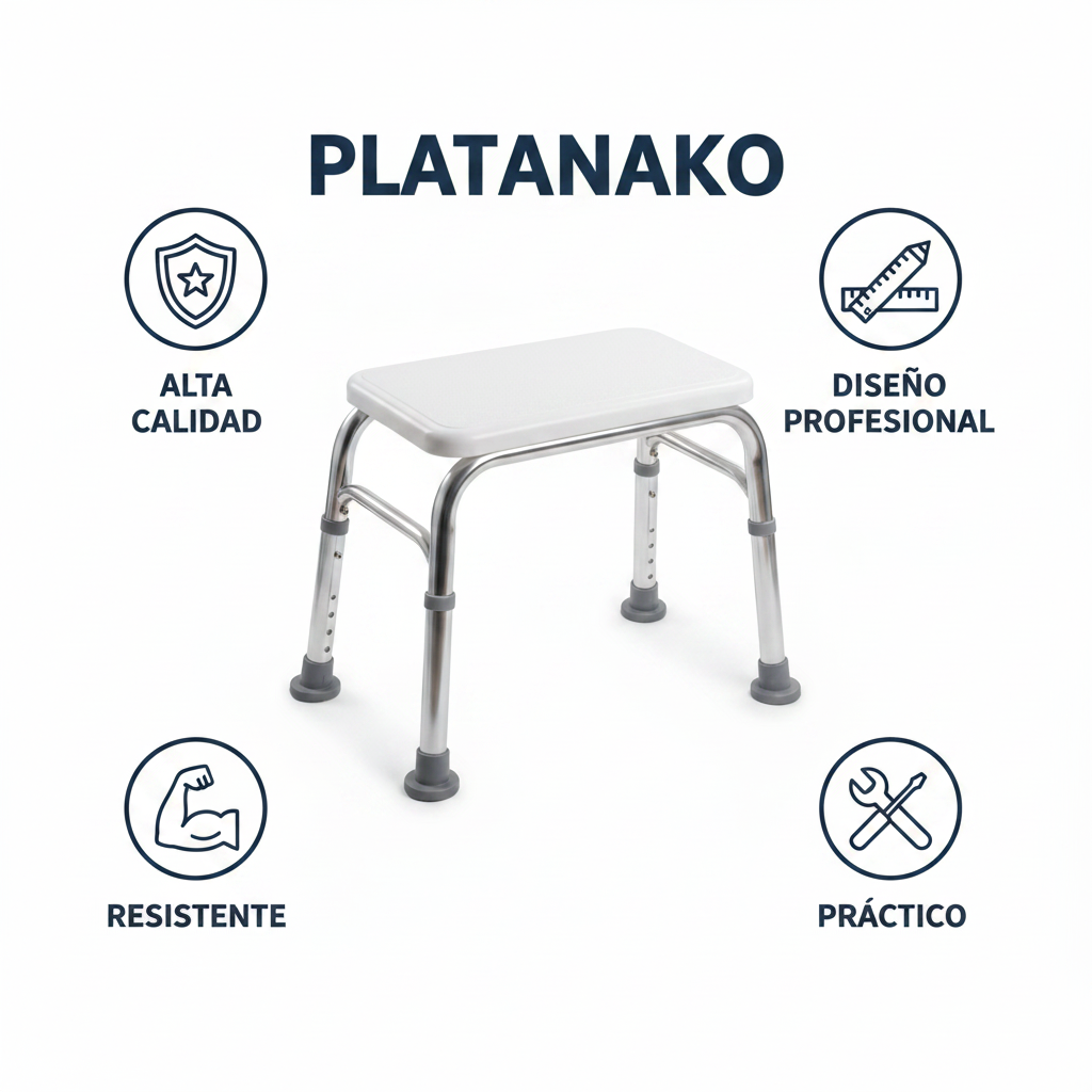 Asiento para Bañera Ridder — Certificado TÜV Estructura Metálica