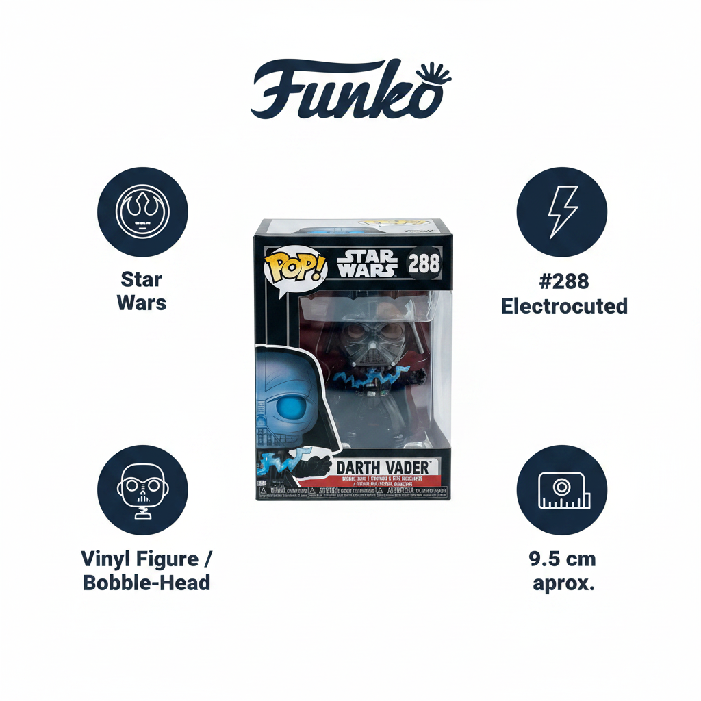 Funko Pop! Darth Vader Electrocuted #288 — Star Wars