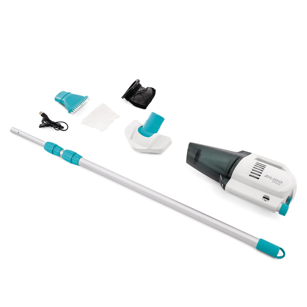Aspirador de Piscina Recargable Intex PureSpa ZR100 | Inalámbrico USB