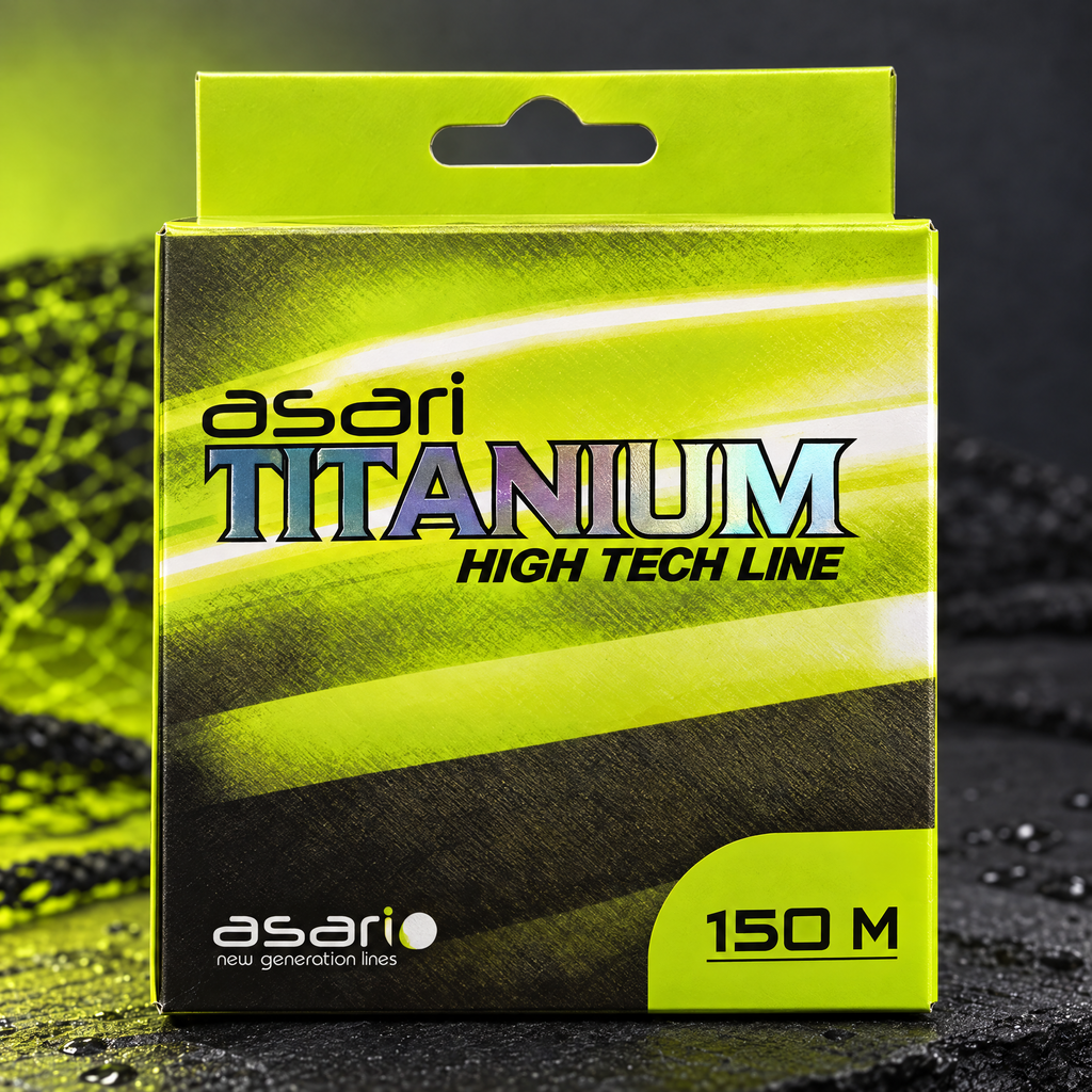 Asari Titanium High Tech Line 0,40 mm · 150 m