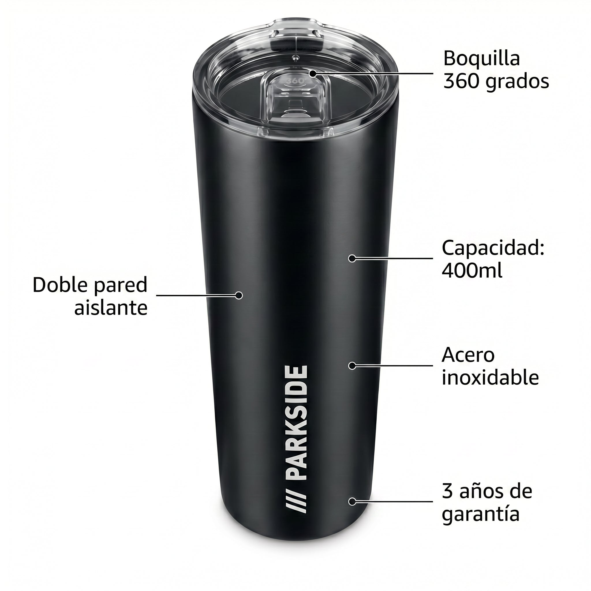 Taza Termica Viaje Parkside Fan Edition 400ml