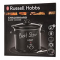 Russell Hobbs Olla de cocción lenta Chalkboard acabado pizarra negro mate