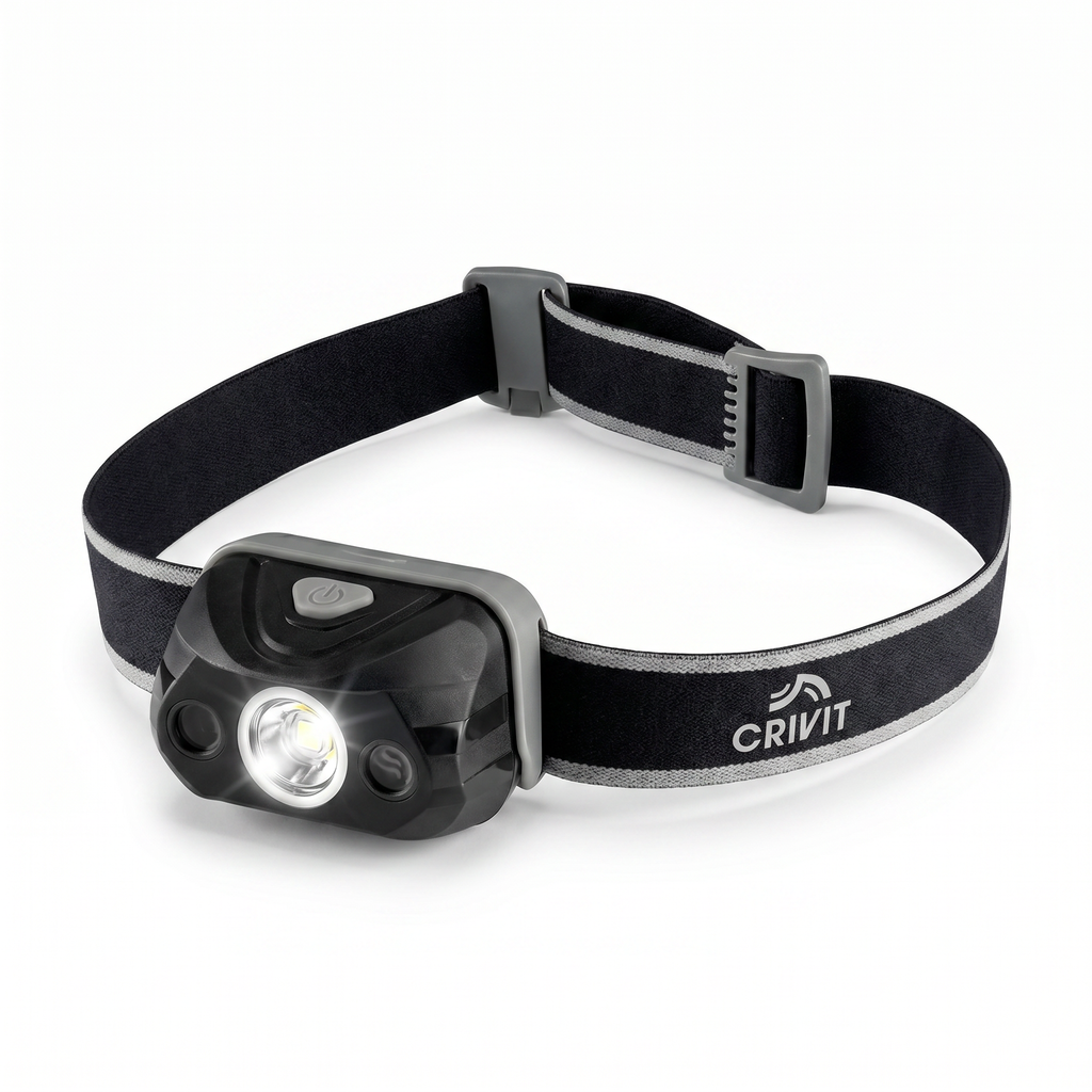Linterna Frontal LED Crivit 200lm