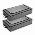 Pack de 2 Bolsas de Almacenamiento Bajo Cama 100 × 15 × 50 cm