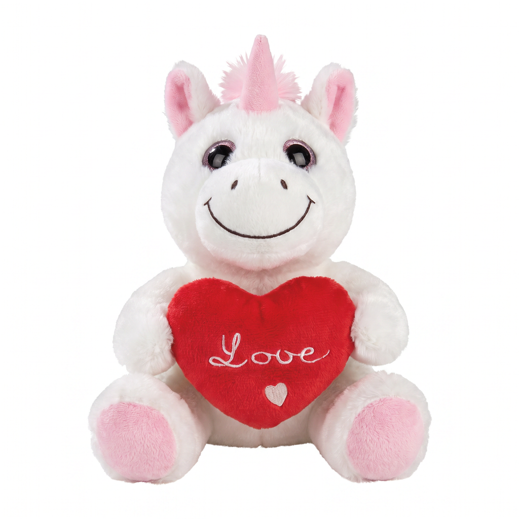 Livarno Home Peluche Unicornio con Corazón Love