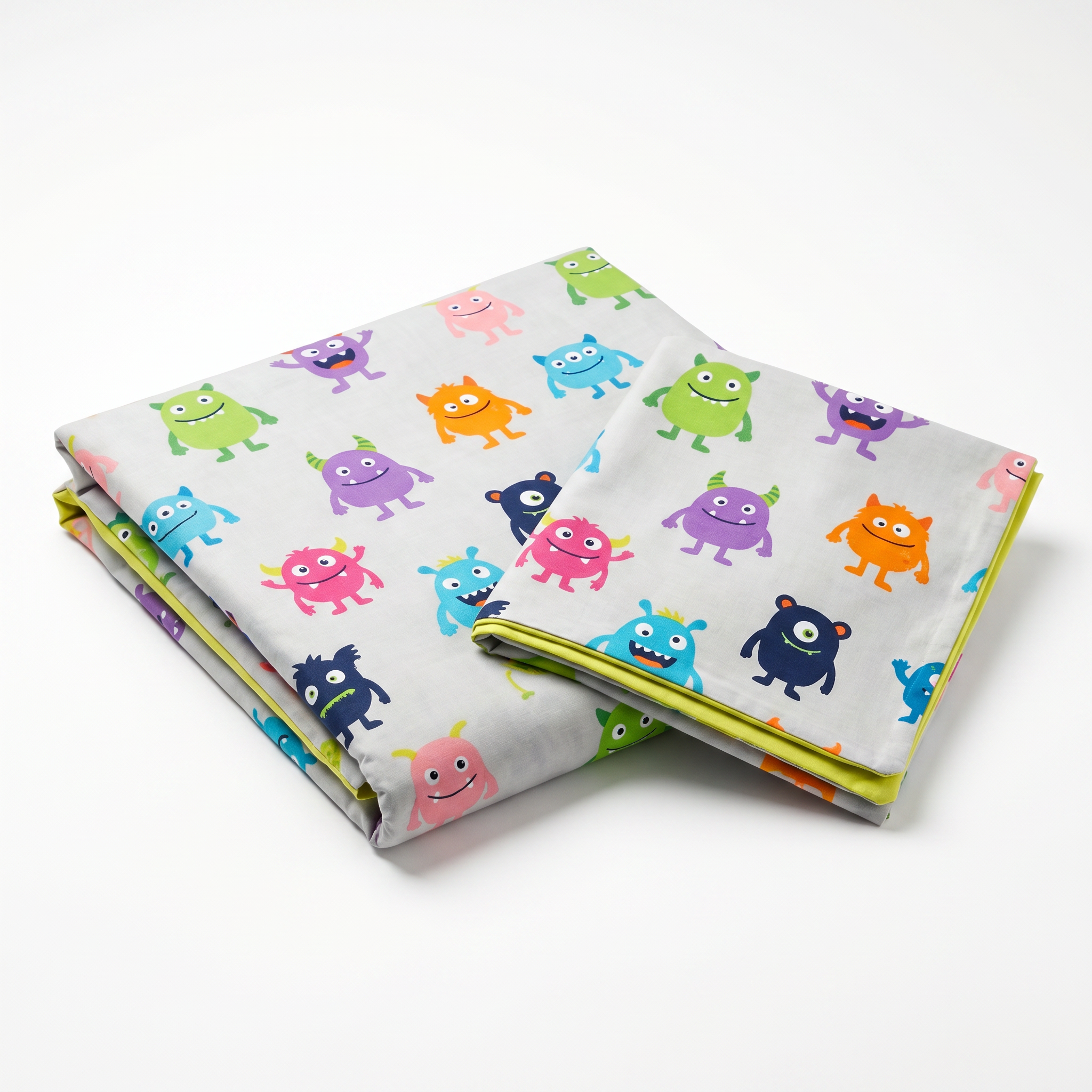 Ropa de Cama Infantil Novitesse Glow in the Dark — Monstruos 135x200cm