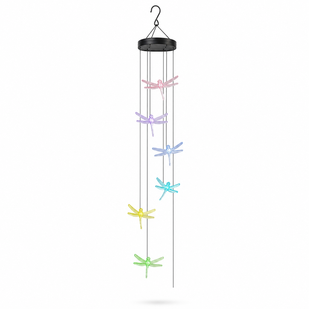 Livarno Home Guirnalda Solar de Libélulas LED, 78 cm