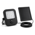 Livarno Home foco solar LED 16 LED con sensor y panel independiente