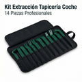 Kit Extracción Tapicería Coche 14 Piezas Anti-Arañazos | Parkside