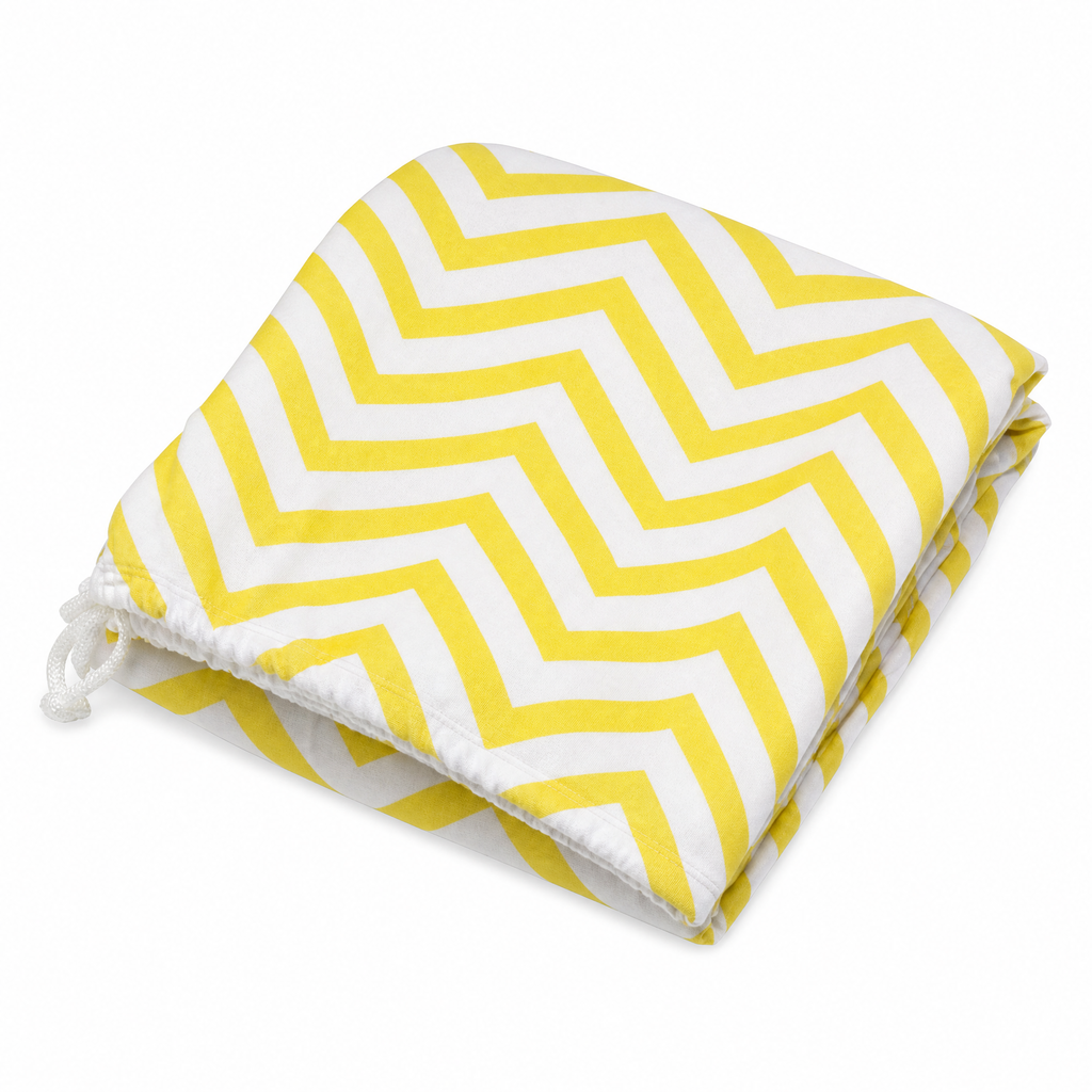 Funda AquaPur para tabla de planchar con zigzag amarillo