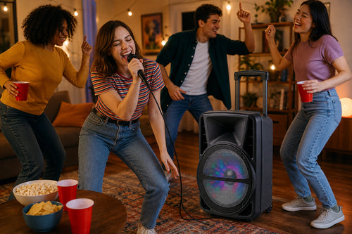 Altavoz Karaoke Kimiso KMS-323