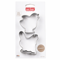 Set de 2 Moldes para Galletas Zenker - Cordero y Pollito