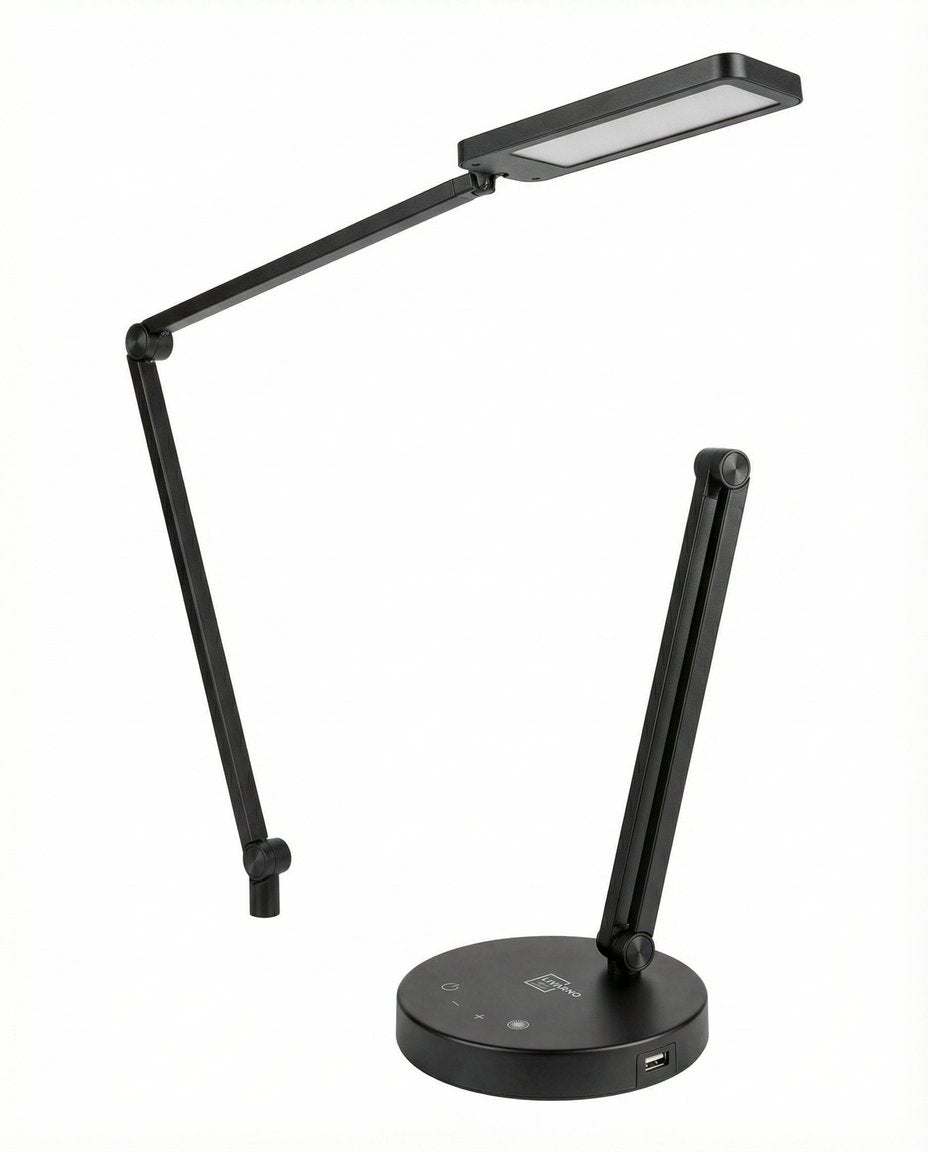 Lámpara LED Escritorio Articulada con Puerto USB y Dimmer Táctil - Livarno Home