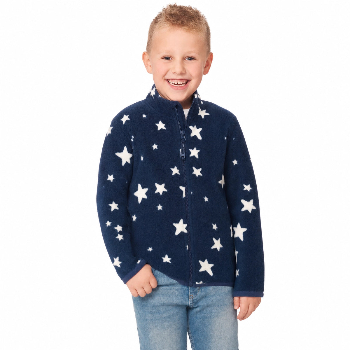 Chaqueta Polar Lily & Dan Estrellas — Tallas 98-110