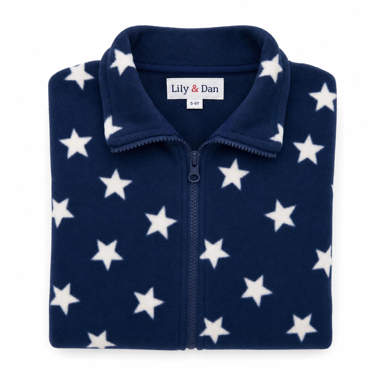 Chaqueta Polar Lily & Dan Estrellas — Tallas 98-110