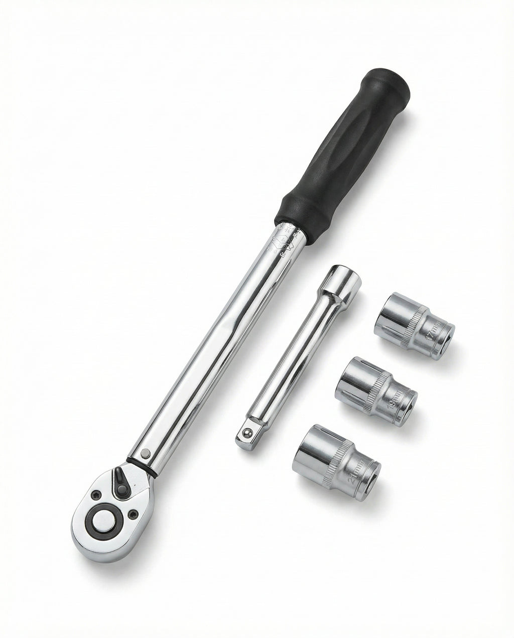 Llave Dinamométrica 1/2" Set Completo 40-210 Nm con Maletín | Ride + Go
