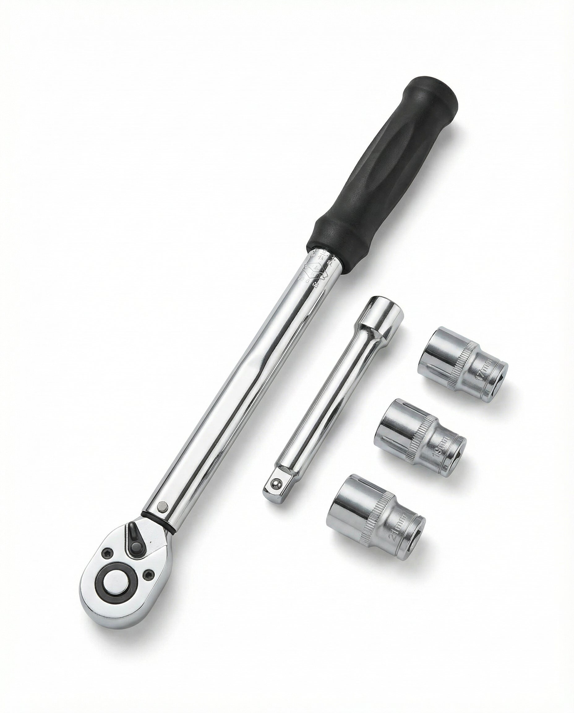 Llave Dinamométrica 1/2" Set Completo 40-210 Nm con Maletín | Ride + Go