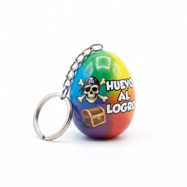Llavero Huevo Pirata 'Huevo al Logro'