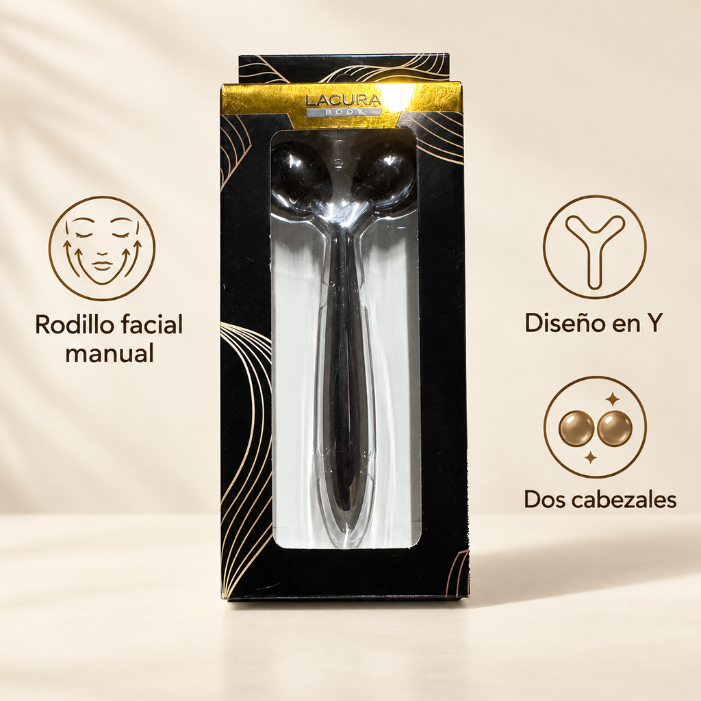 Lacura Body rodillo facial manual en forma de Y: características del producto