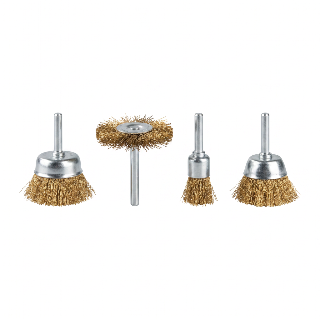 Parkside Set 4 Cepillos de Alambre para Taladro PDBV 4 A1