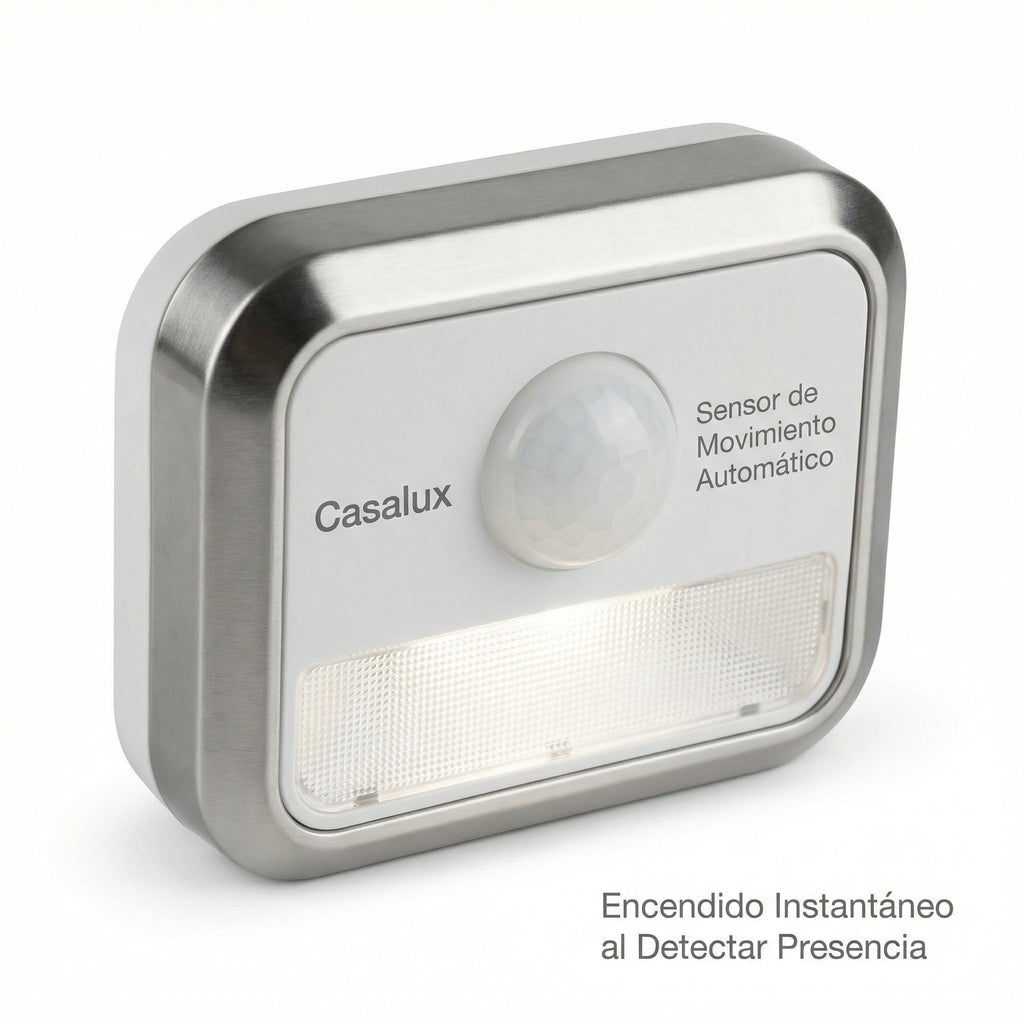 Set 3 Luces LED con Sensor de Movimiento Orientables | Casalux
