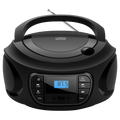 Radio CD Portátil Boombox Maginon CB-2 - FM + USB + AUX | negro