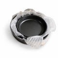 Conjunto de sartenes negras apilables