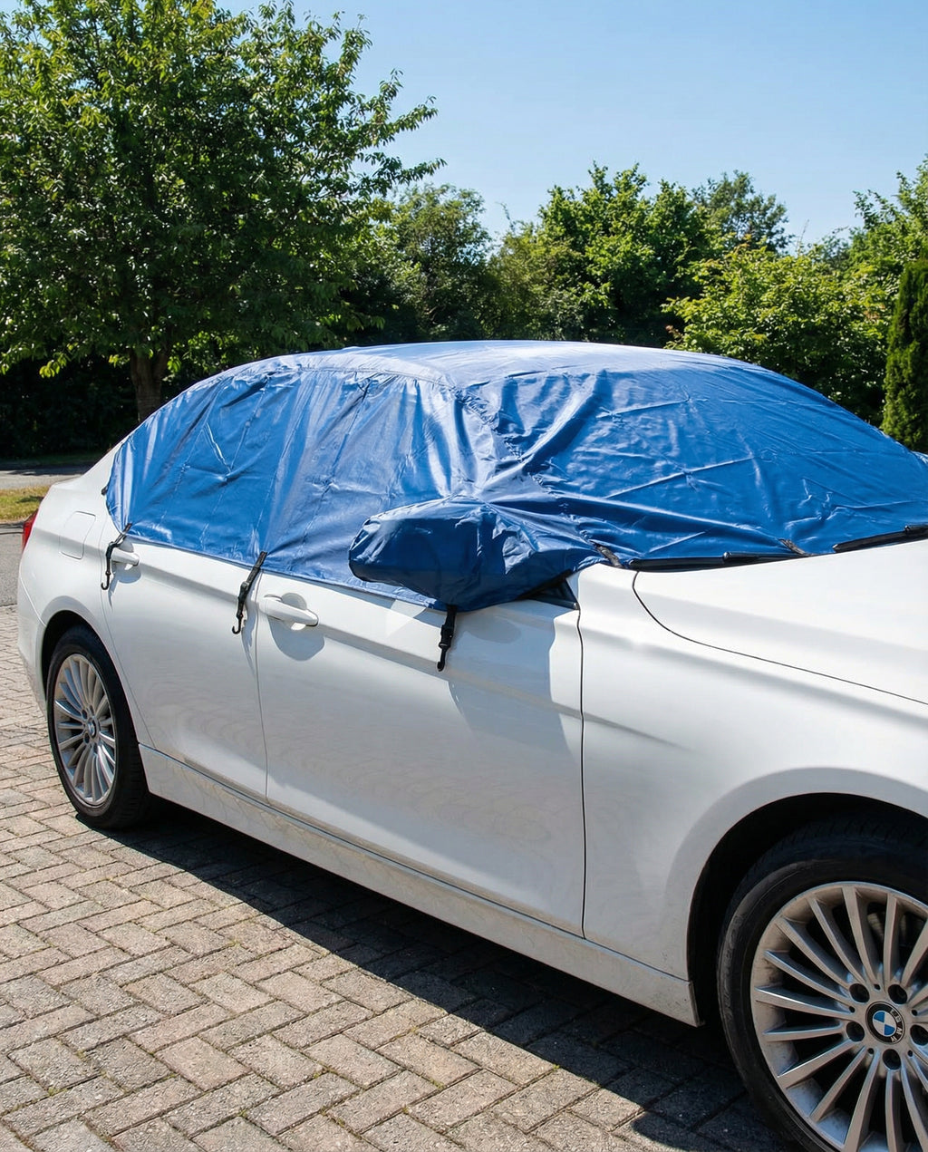 Media Funda Coche Impermeable Talla L/XL 300x190x80 cm | Auto XS