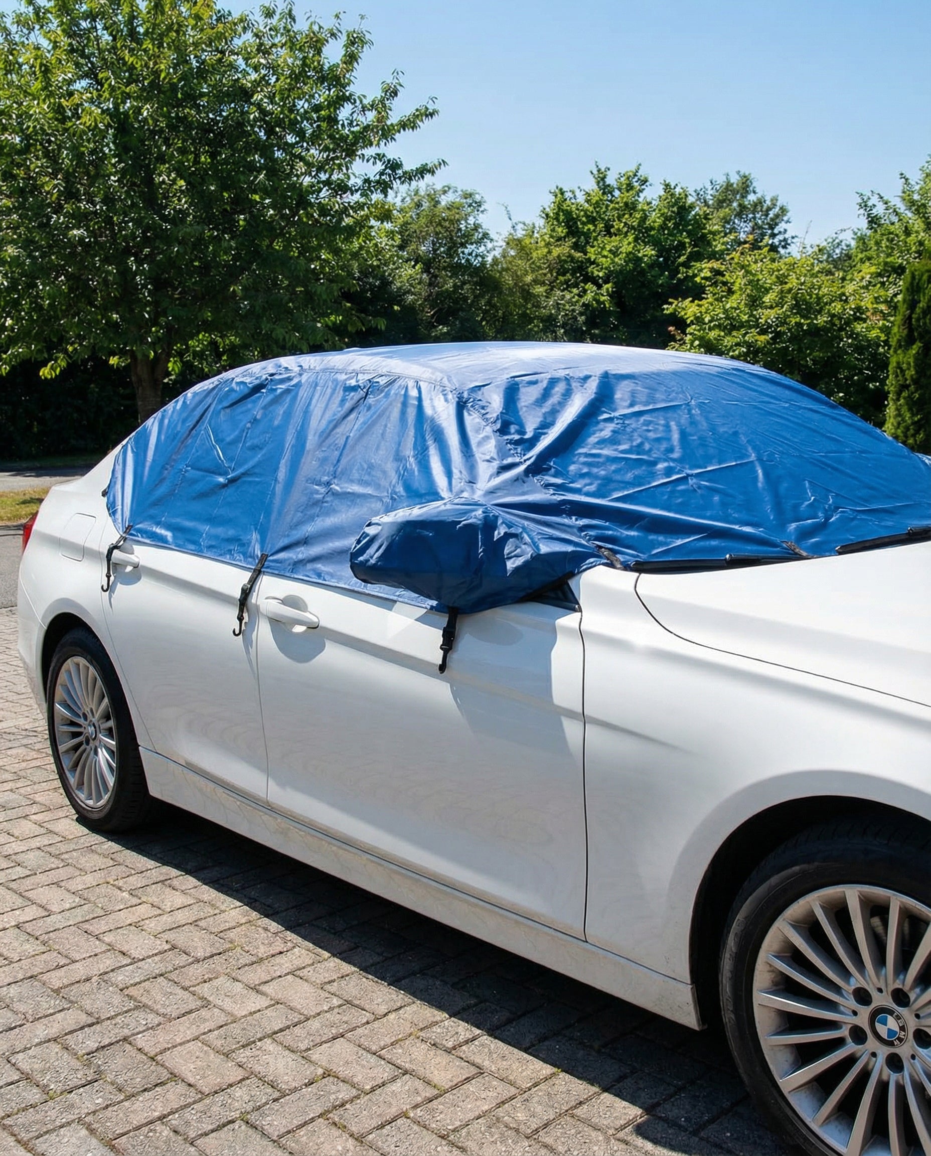 Media Funda Coche Impermeable Talla L/XL 300x190x80 cm | Auto XS