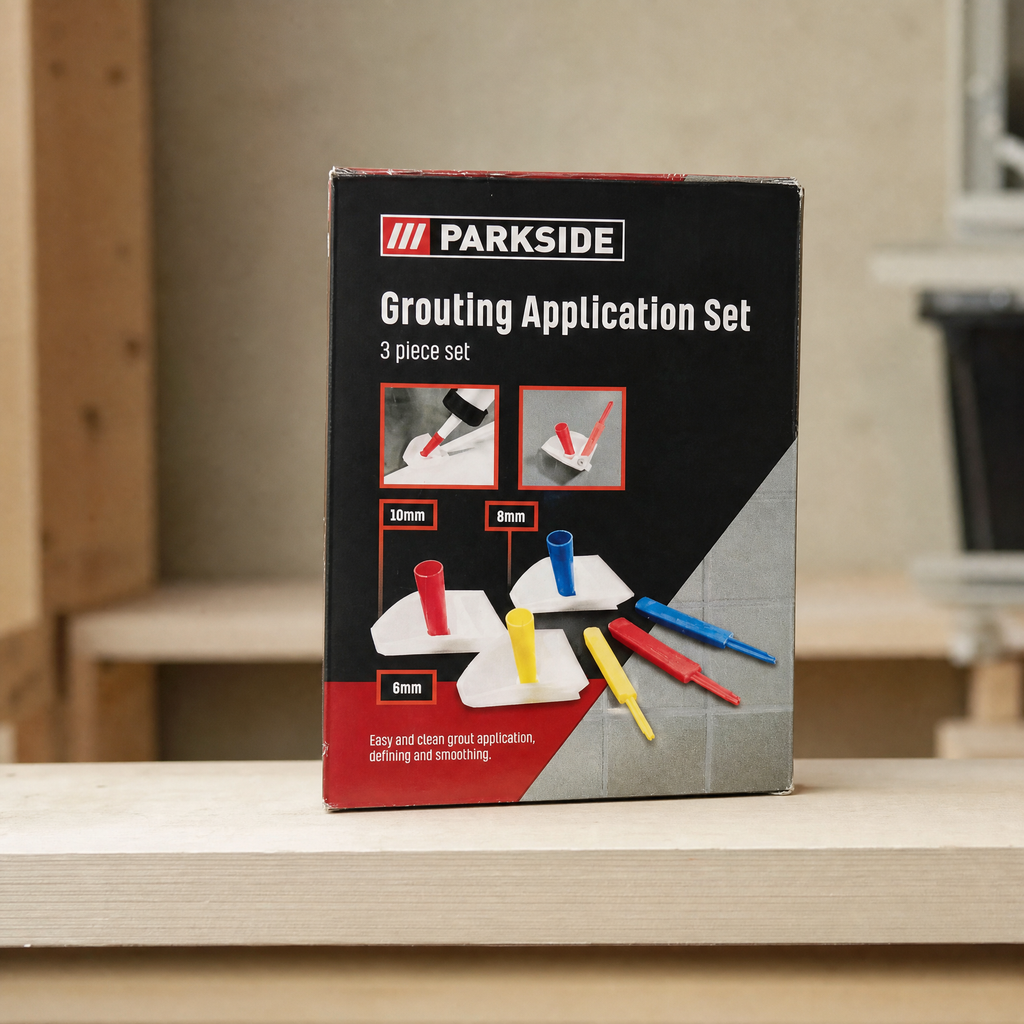 Parkside set de 3 aplicadores para rejuntado — boquillas de 6, 8 y 10 mm