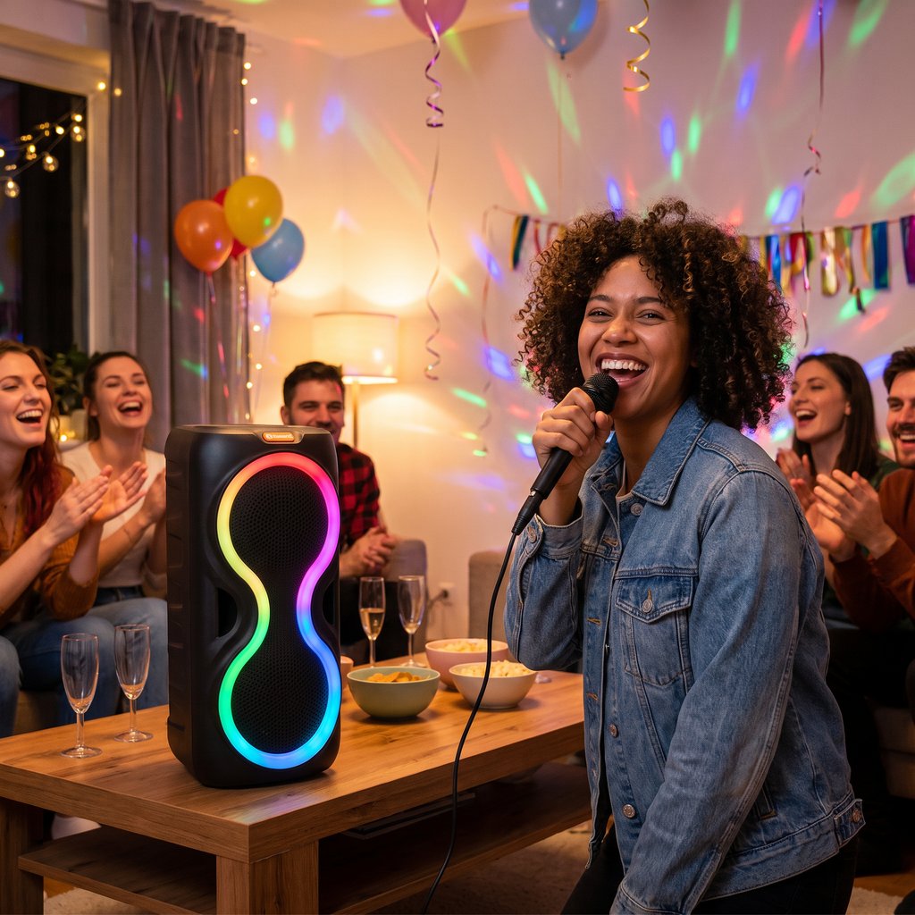 Altavoz Karaoke Bluetooth Ms-2053