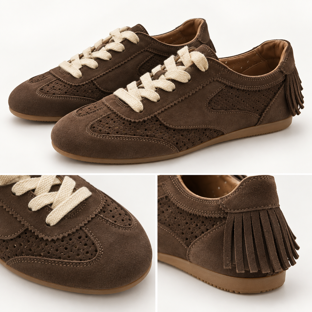 Detalles de las zapatillas Mustang 18278 taupe