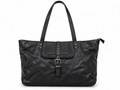 Bolso Mustang negro con hebilla y doble asa · principal
