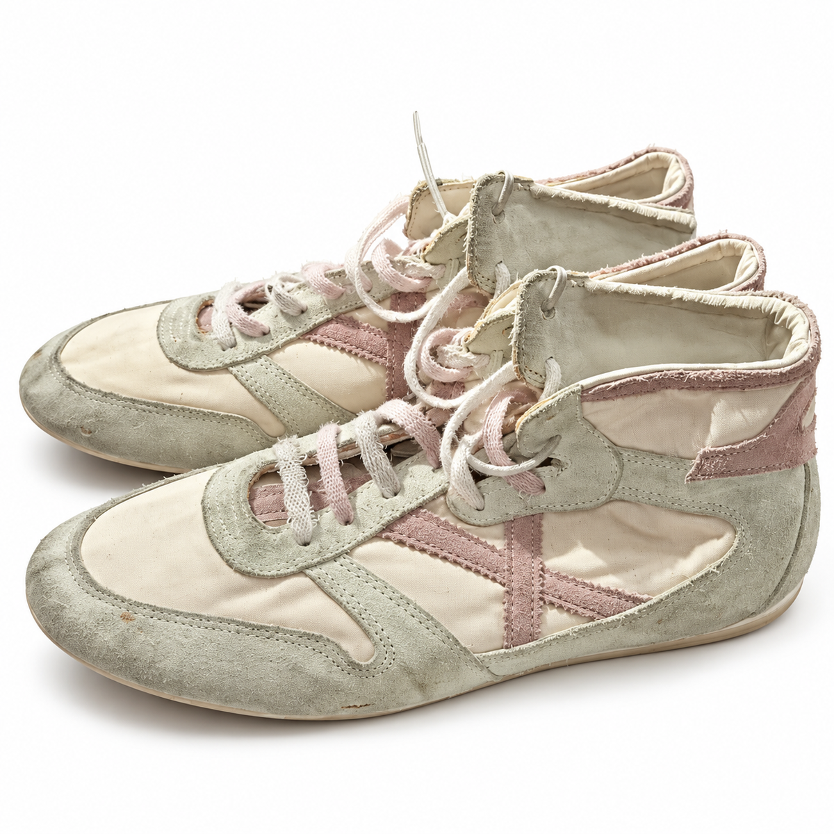 Munich altas claras X rosa palo talla44 — detalle y marcas visibles