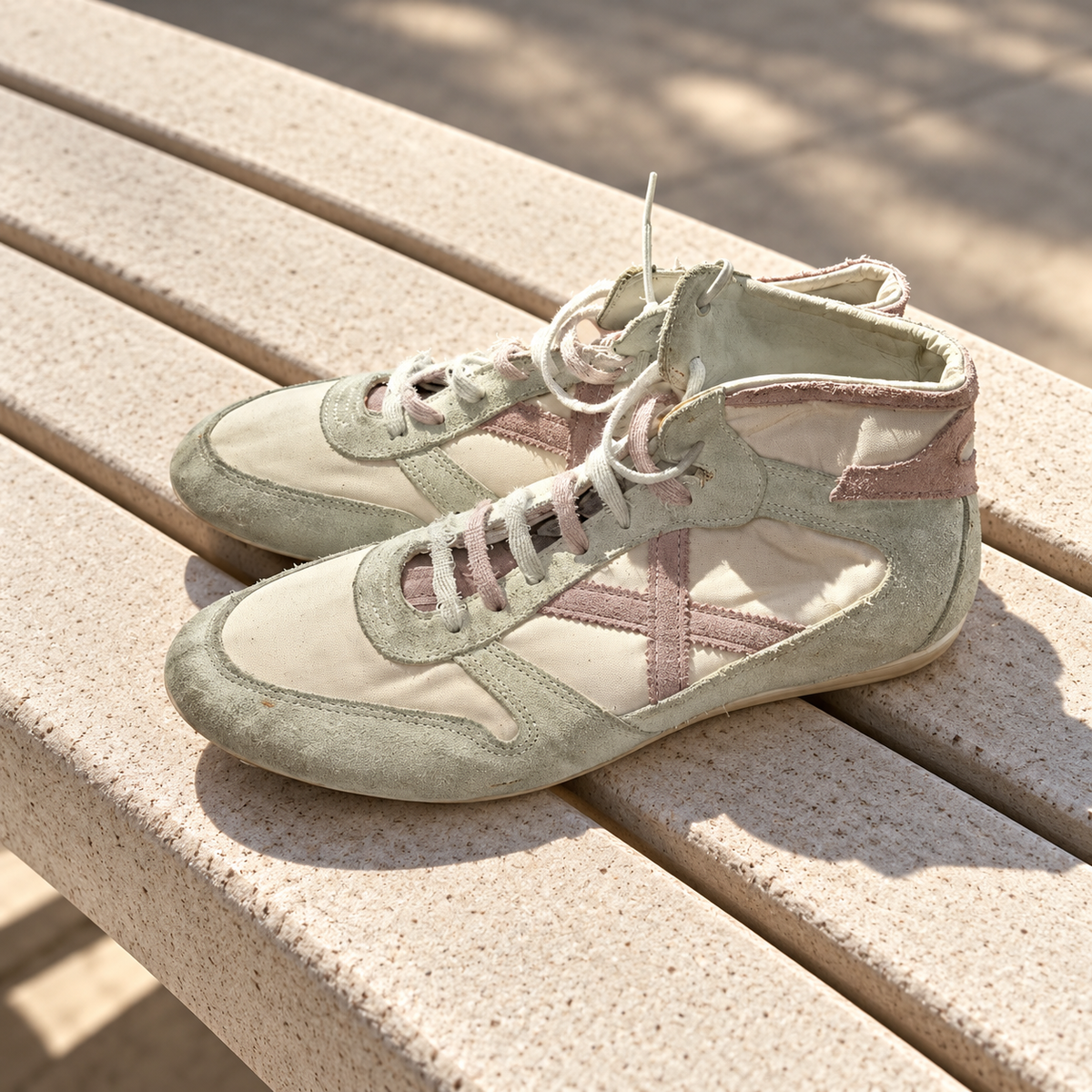 Munich altas claras X rosa palo talla44 — escena cotidiana