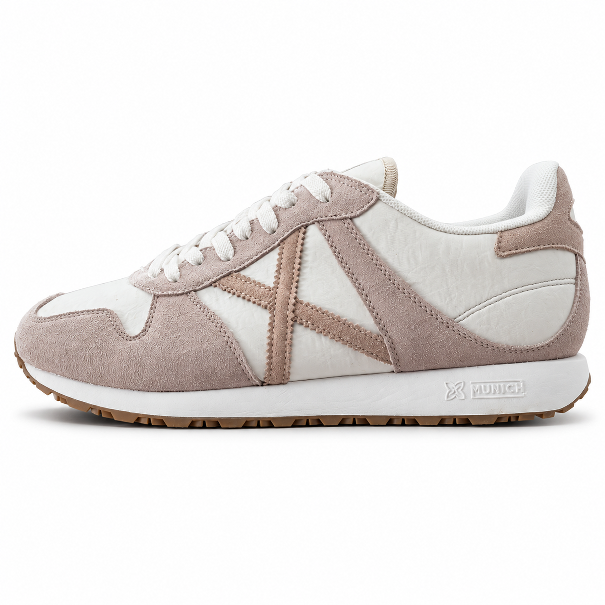 Munich MASSANA 503 Snow Flake blancas y taupe talla 45 — portada