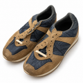 Munich camel marino X oscura cordones incompletos talla 40 fondo blanco