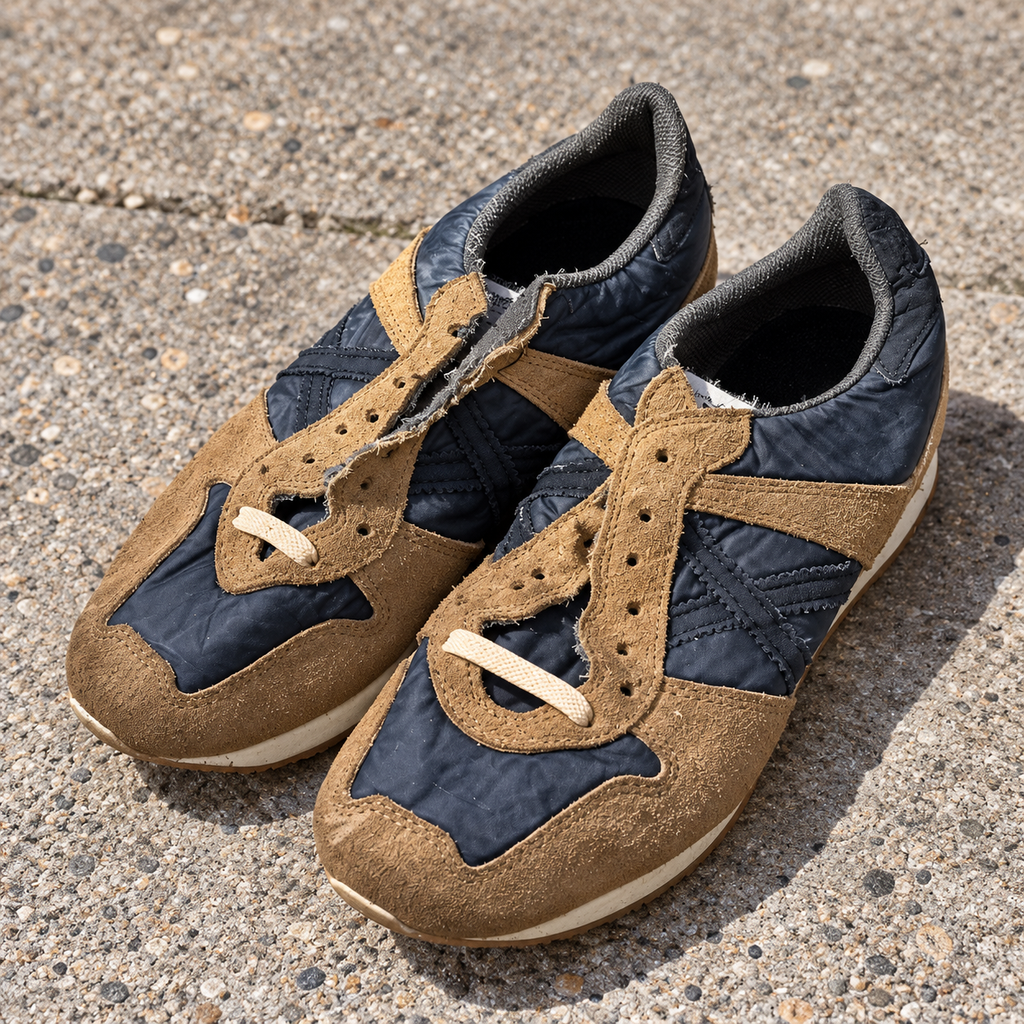 Munich camel marino X oscura cordones incompletos talla 40 ambiente exterior