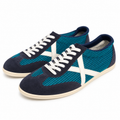 Zapatillas Munich turquesa, azul marino y blanco - vista principal
