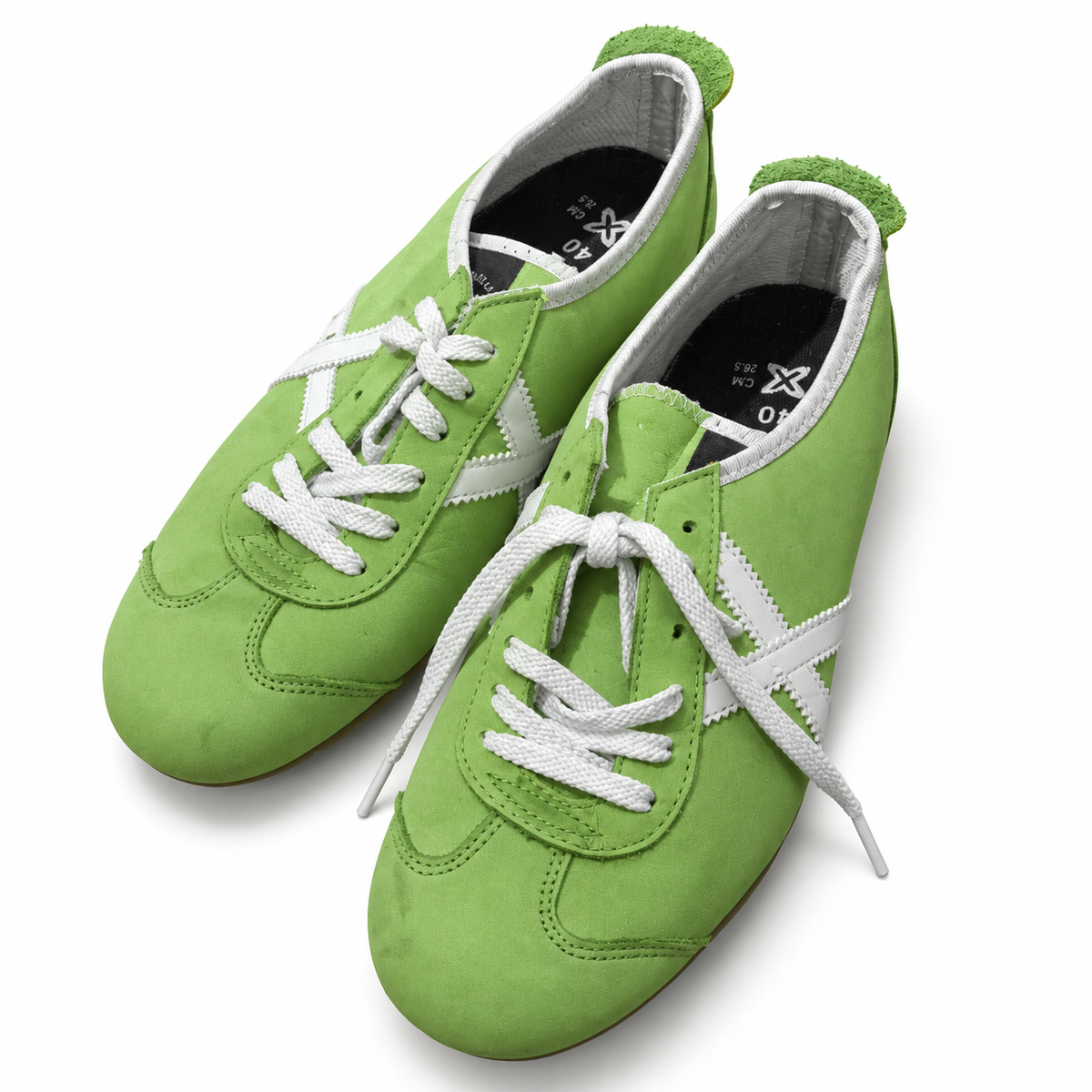 Munich verdes mate X blanca talla40 fondo blanco