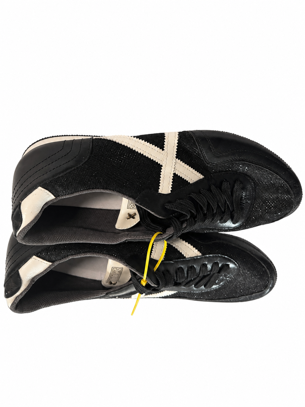 Munich negras con tejido brillante y X cruda talla46 de Z-10 — principal