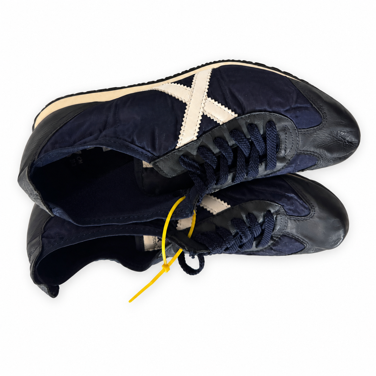 Munich azul marino paneles negros X cruda talla41 — principal