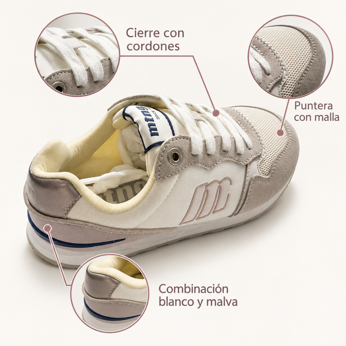 Características de la zapatilla Mustang Joggo Naisy 60441