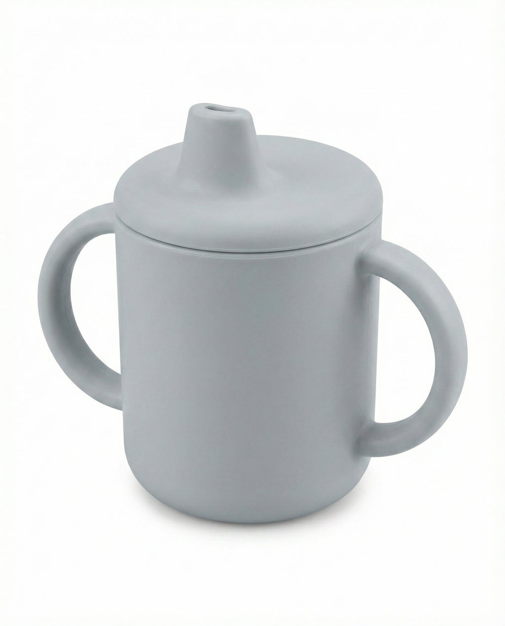 Taza Aprendizaje Bebé Crofton Gris con Tapa y Asas