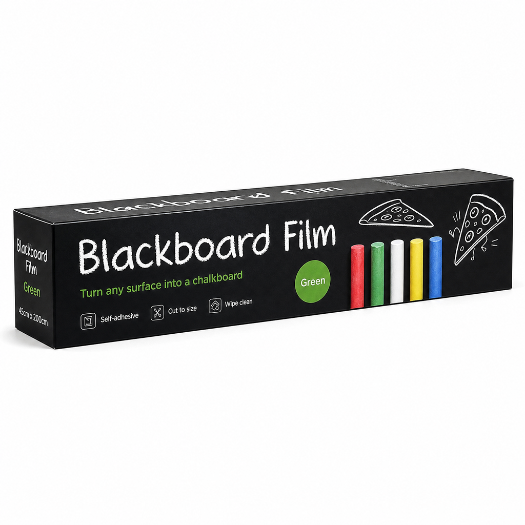 Blackboard Film lámina con acabado pizarra verde para tiza