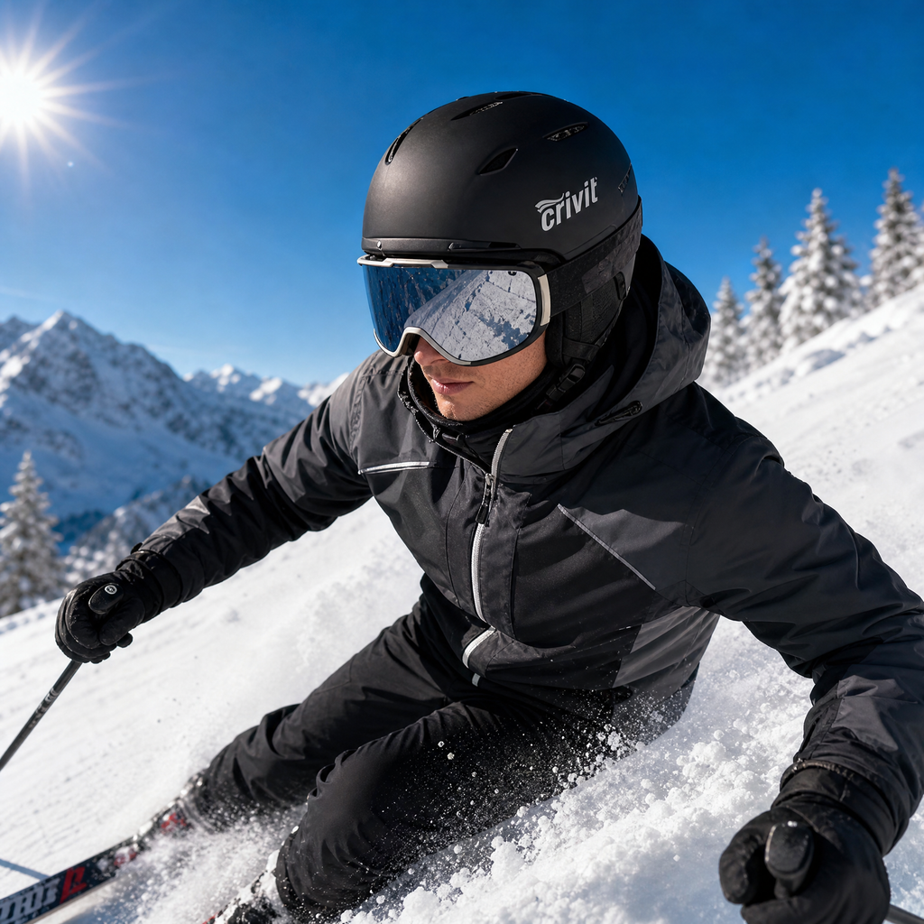 Crivit Casco Esquí y Snowboard Adulto
